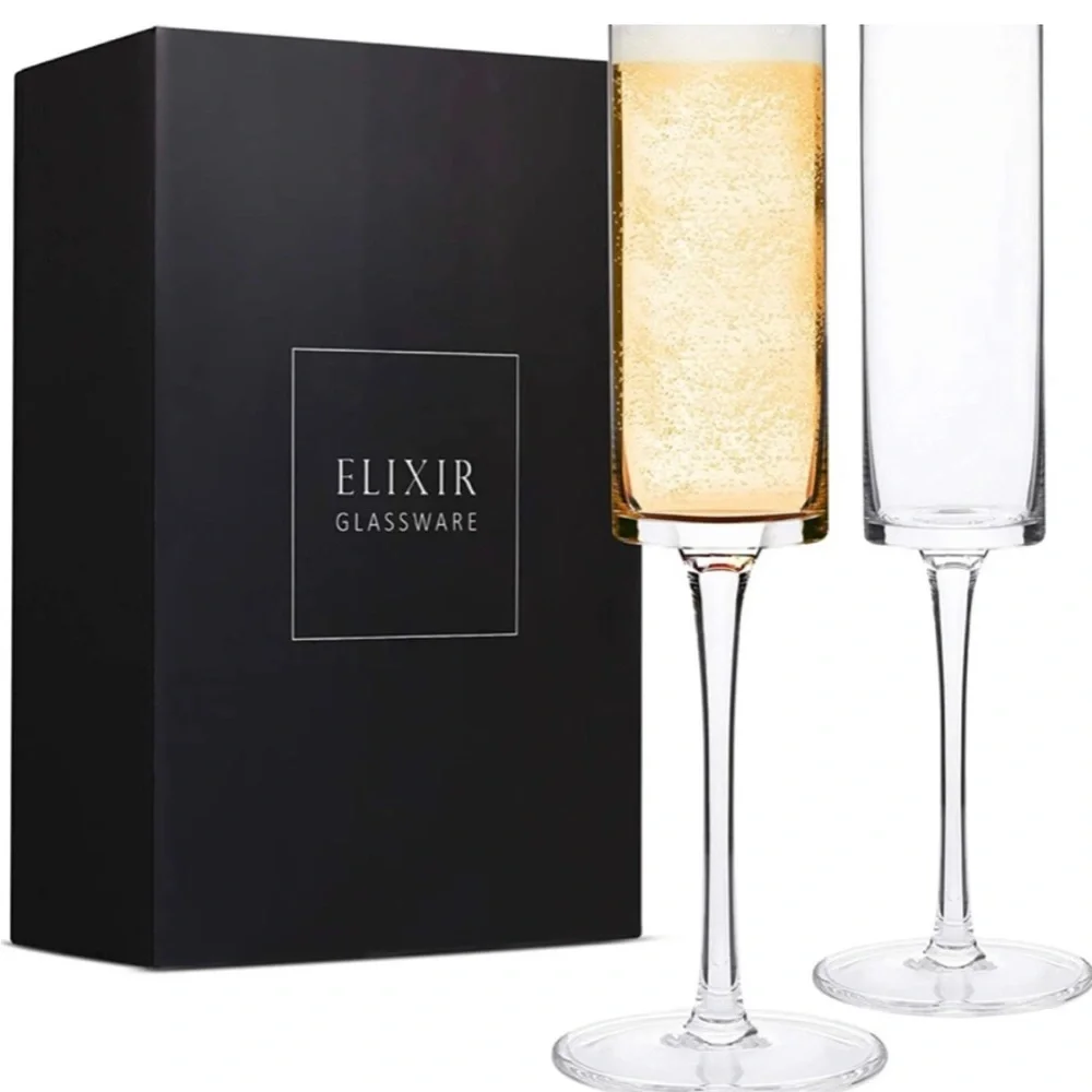 Elixir Champagne Glass New In Box - Picture 1 of 3